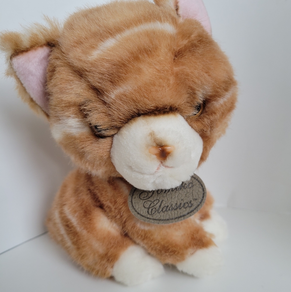 Yomiko Classics Orange Tabby Cat Plush